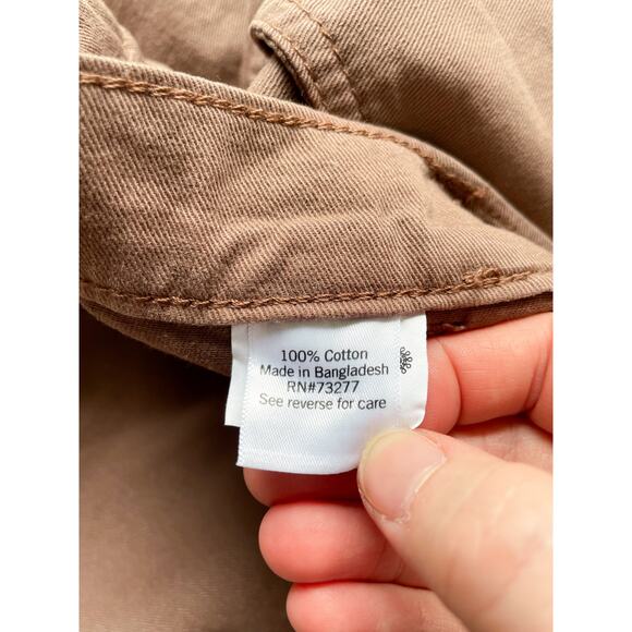 Women's SO Brown Wide Leg High Rise Cargo Pants Size XL - Picture 8 of 8